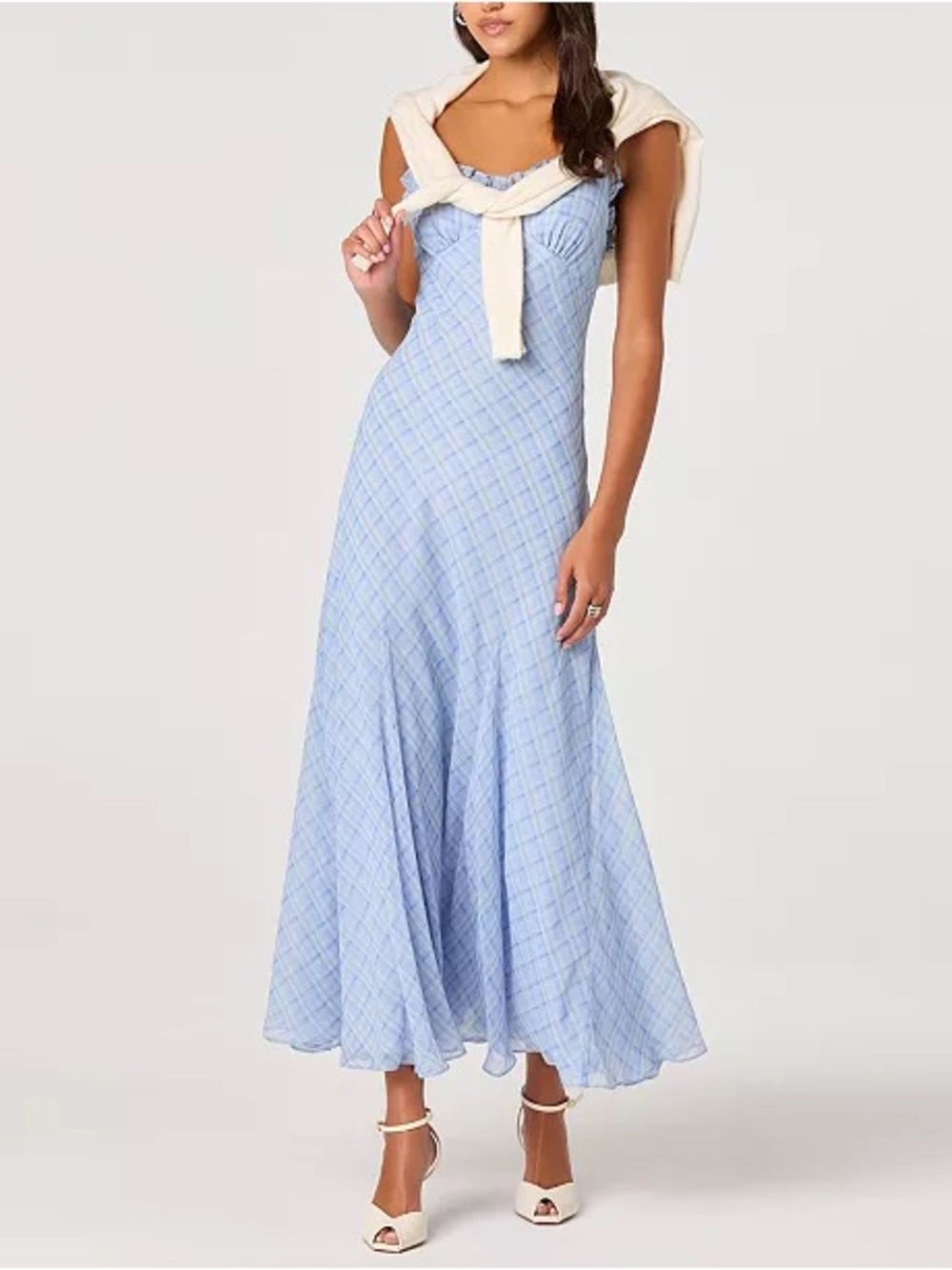 NWT ASTR THE LABEL MAERYN SWEETHEART NECK DRESS ✨